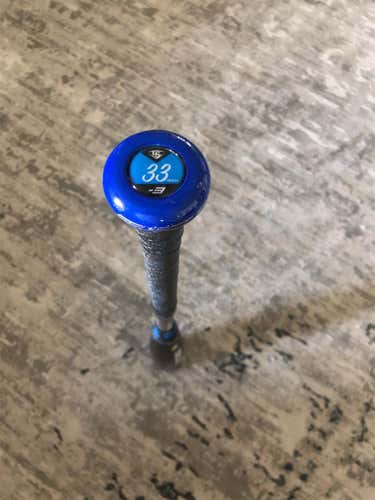 Used BBCOR Certified Hybrid Select power (-3) 30 oz 33" Bat