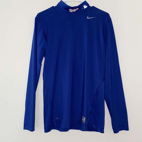 NWOT Nike Fit Los Angeles Dodgers Long Sleeve Compression Shirt