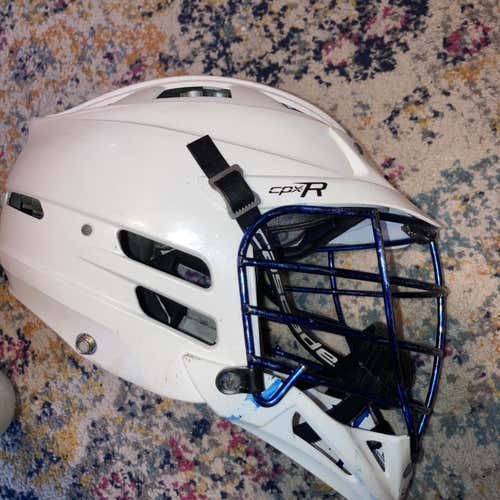 White Used Player's Cascade CPX-R Helmet