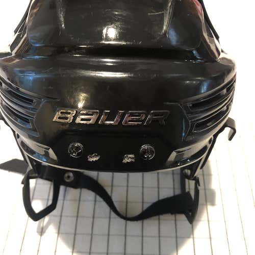 Black Used Small Bauer Re-Akt 200  Helmet