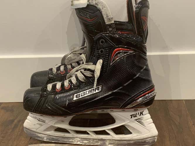 Senior Used Bauer Vapor X Shift Pro Hockey Skates Extra Wide Width Size 8
