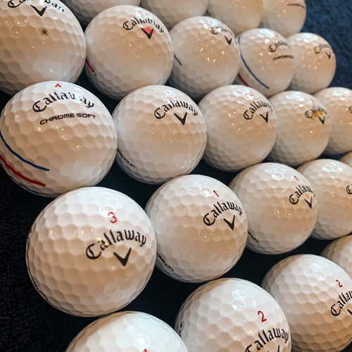 25 CALLAWAY CHROME SOFT