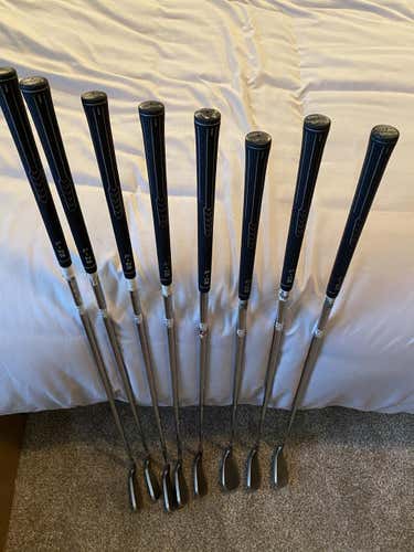 Used Men's Ping Right Handed G15 Iron Set Regular Flex Steel Shaft