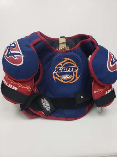 Used Hespeler Xlite Md Ice Hockey Shoulder Pads