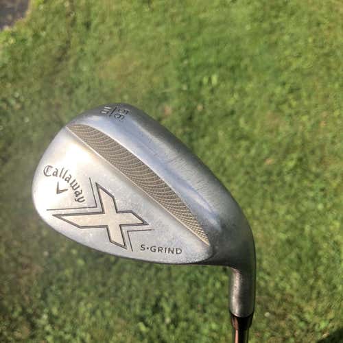 Used Right Handed Callaway X S Grind Steel Shaft 56 Degree Wedge