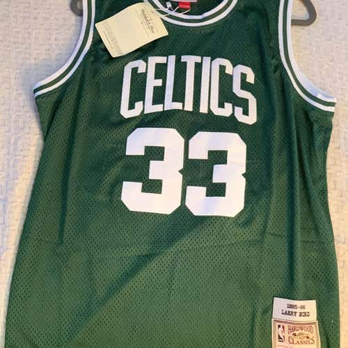 Larry Bird Boston Celtics Throwback Jersey