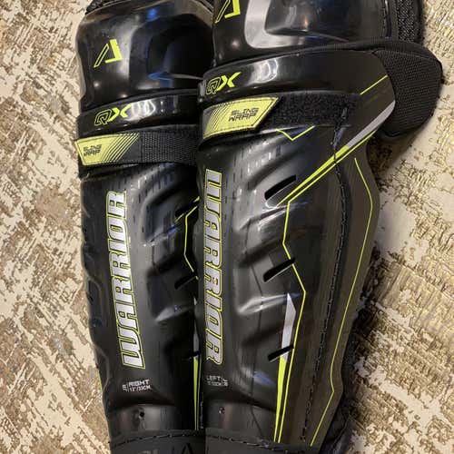 Used Warrior Alpha QX Shin Pads