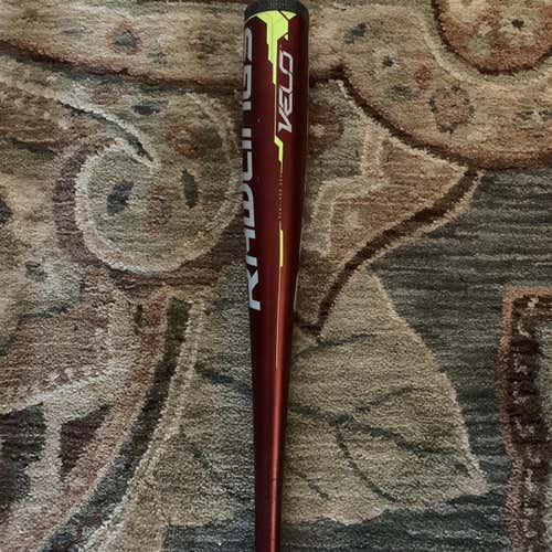 Used BBCOR Certified Alloy Velo Hybrid (-3) 28 oz 31" Bat