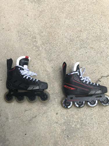 Used Senior Tour Code 7 Inline Skates Regular Width Size 7