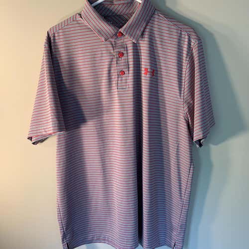 Under Armour Heat Gear Golf Shirt Men’s Large