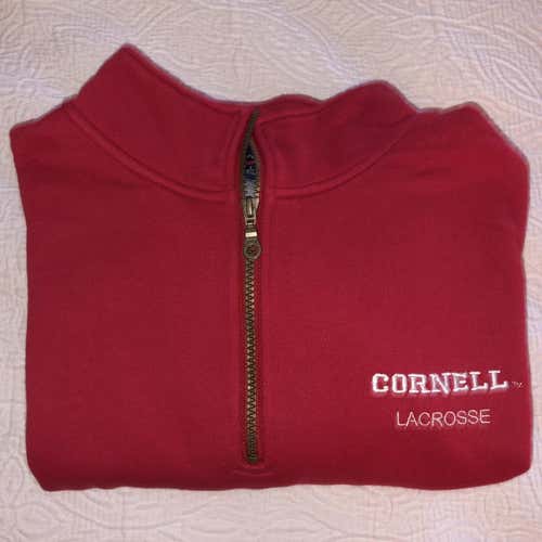 New Cornell Lacrosse 1/4 Zip Pullover