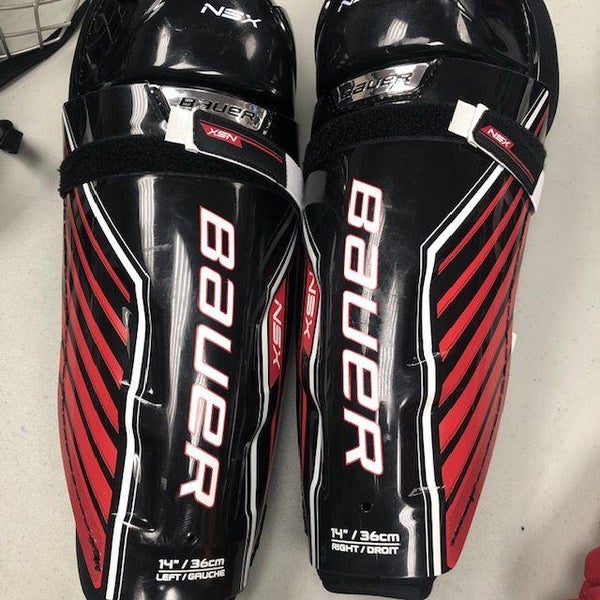 NEW Bauer NSX 14inch Senior Shin Pads