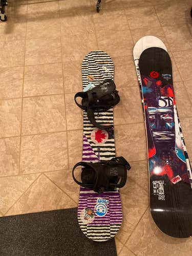 Men's  Burton Feather With Bindings Snowboard