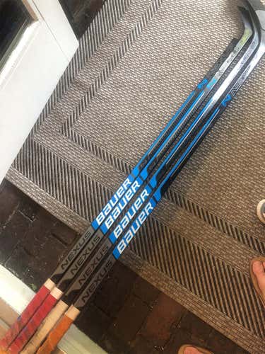 4 Broken Nexus Hockey Sticks