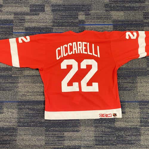 Ciccarelli Detroit Red Wings Vintage CCM Jersey