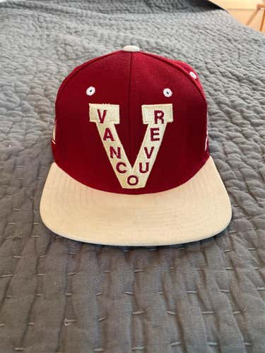 Used Vancouver Millionaires Reebok Hat SnapBack