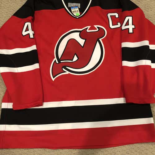 VINTAGE/WITH ORIGINAL TAGS, Scott Stevens New Jersey Devils CCM 52’