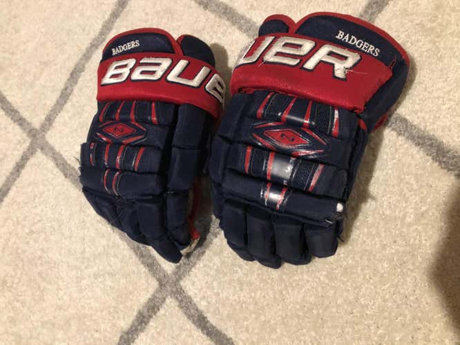 Blue and Red Badgers Pro Stock Nexus 15" Gloves