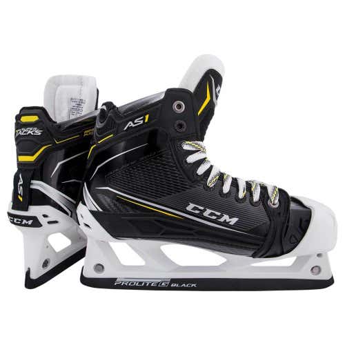 New CCM Tacks AS1 Senior Hockey Goalie Skates