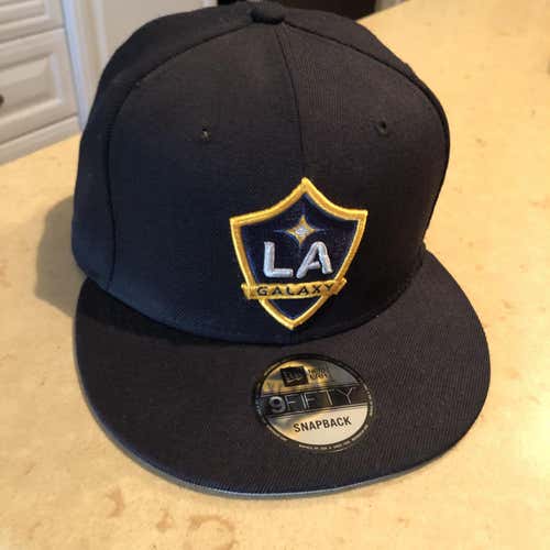 LA Galaxy SnapBack New Era Hat - Great Condition