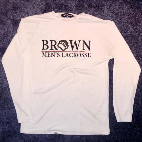 Brown Lacrosse Long-sleeve Tee