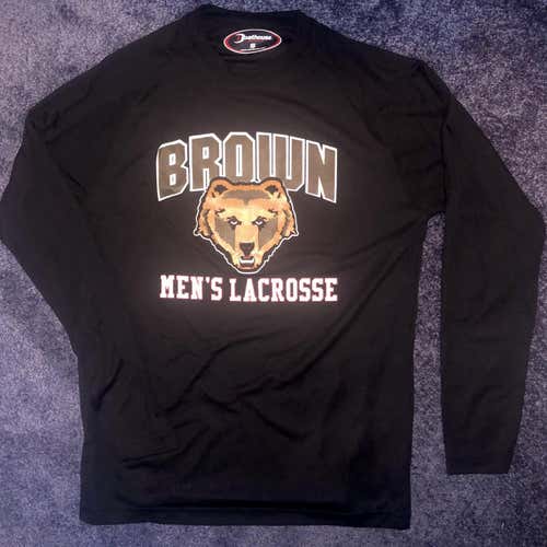 Brown Lacrosse Long-sleeve Tee