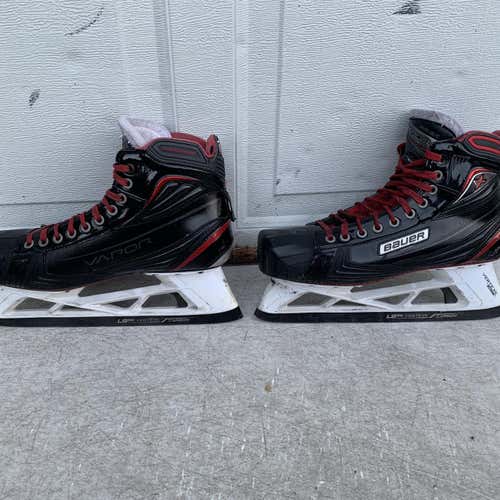 Used Bauer 1x Regular Width  Size 11 Hockey Goalie Skates