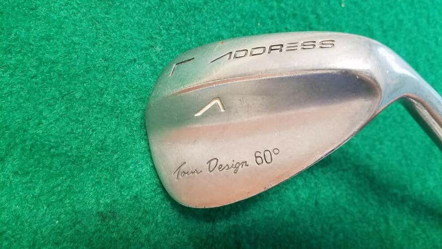 Address Tour Design Lob Wedge 60* / RH / TT Wedge-Flex Steel / NEW GRIP / jk4499