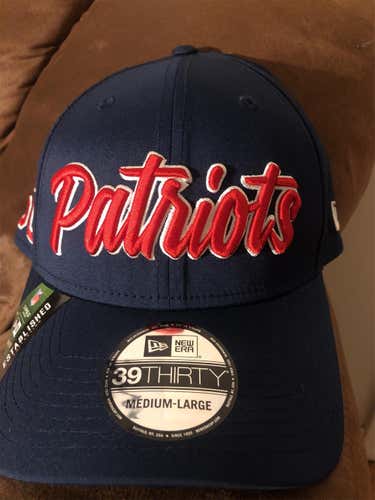 New England Patriots New Era NFL Sideline Fitted