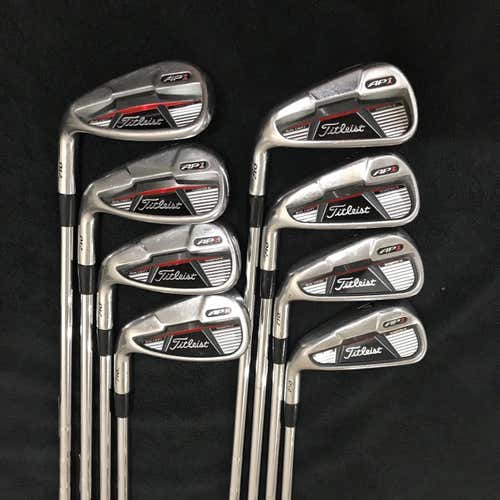 Used Left Handed AP1 710 Stiff Flex Steel Shaft Iron Set