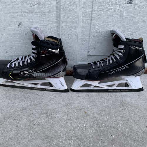 Used Bauer Vapor 2X Pro Regular Width  Size 11.5 Hockey Goalie Skates