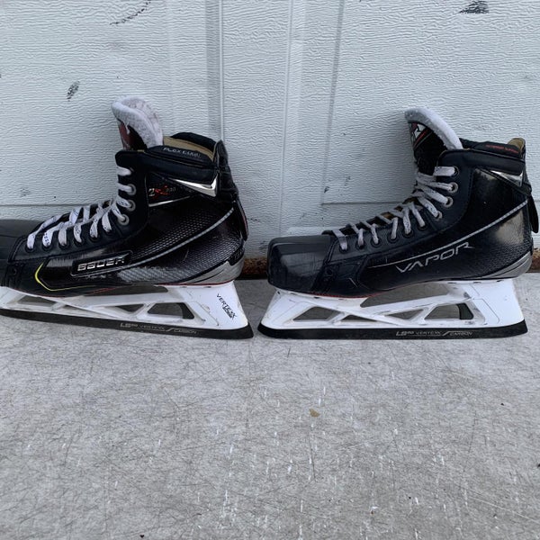 Used Bauer Vapor 2X Pro Regular Width Size 11.5 Hockey Goalie Skates