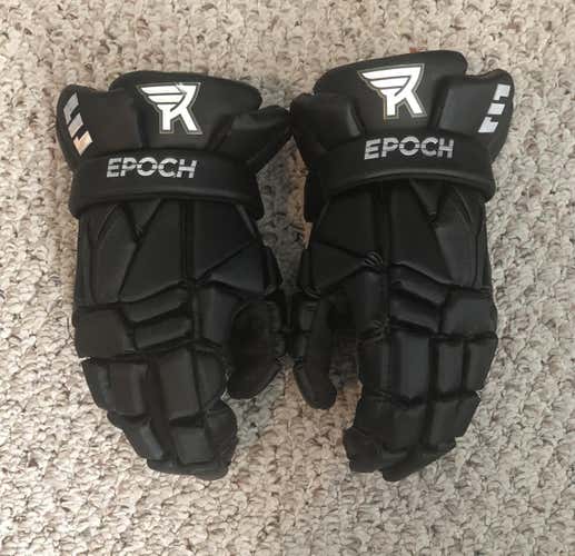 Game worn Rochester Knighthawks NLL Epoch gloves