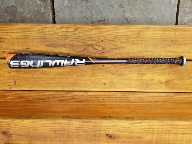 Used Kid Pitch (9YO-13YO) 2017 Rawlings Alloy Prodigy Bat (-11) 16 oz 27"