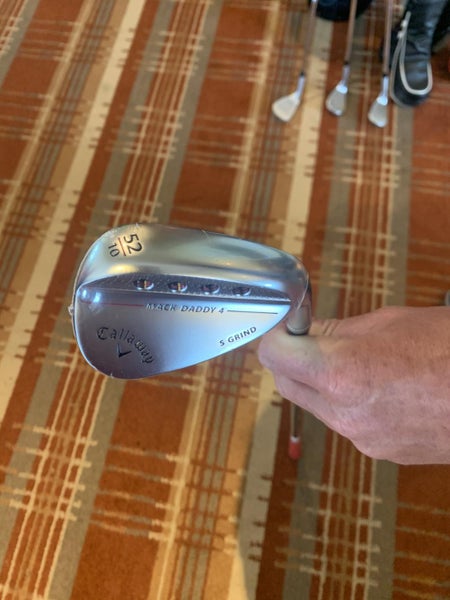 New Callaway Right Handed Mack Daddy 4 Wedge Wedge Flex 52 Degree