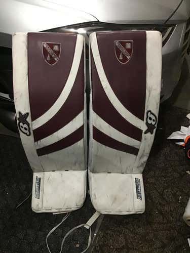 White Used Senior 34+2 Brian's Regular Optik Goalie Full Set
