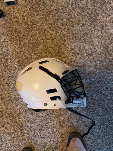 White Used Cascade CPV Helmet