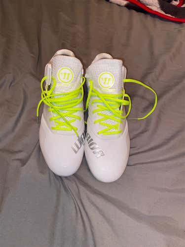 White Warrior Cleats