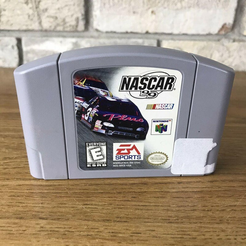 NASCAR 99 Nintendo 64 Game Authentic N64 Cartridge Only Racing Sports Tested Vtg