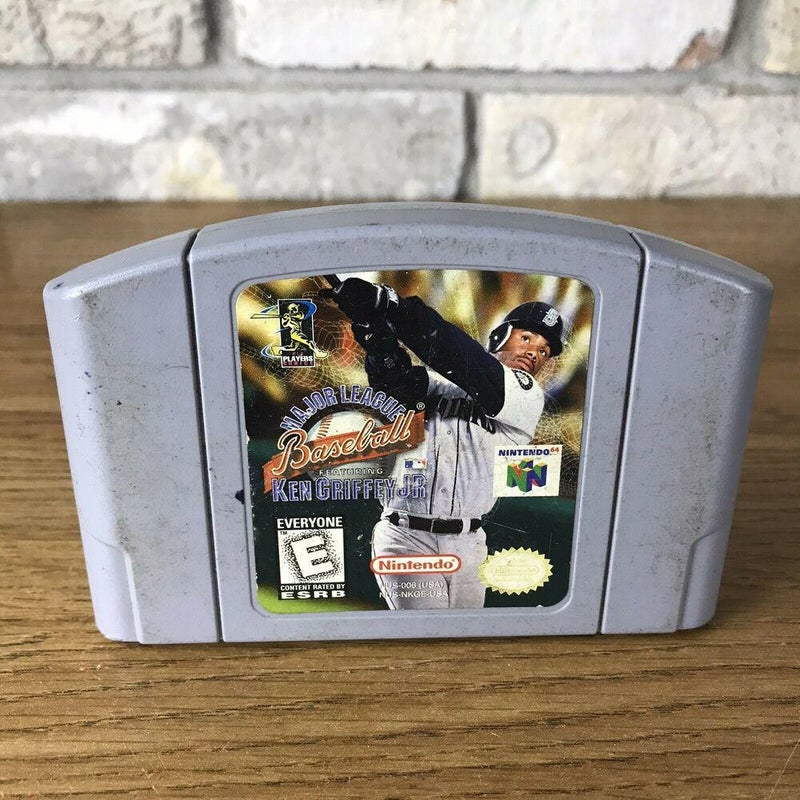 MLB Ken Griffey Jr Nintendo 64 N64 Retro Baseball Video Game Tested - Super Fun!