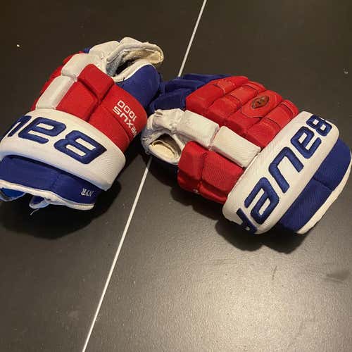 Used Bauer Nexus 1000  Pro Stock Gloves