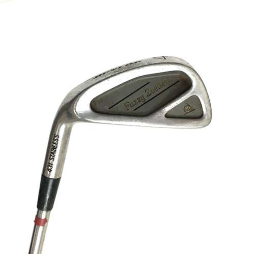 Used Dunlop Fuzzy Zoeller 431 Mens Left 4 Iron Steel Stiff