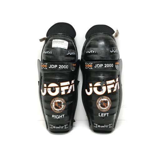 Used Jofa Jdp 2000 Ice Hockey Shin Guards 12"