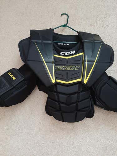 Intermediate Used Large CCM Premier Goalie Chest and Arm Protector Goalie Chest Protector