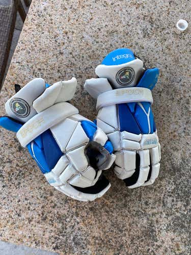 White Epoch Integra 13" Lacrosse Gloves (Used)