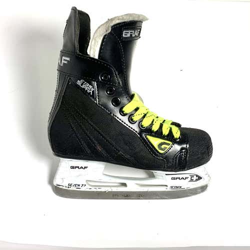 USED Graf Supra G135S  Junior Hockey Skates Size 1R