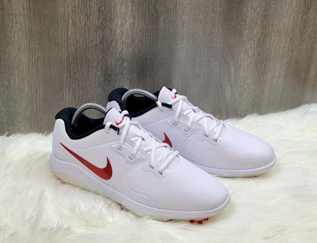 Nike Vapor Pro Men's Golf Shoes White University Red Size 10