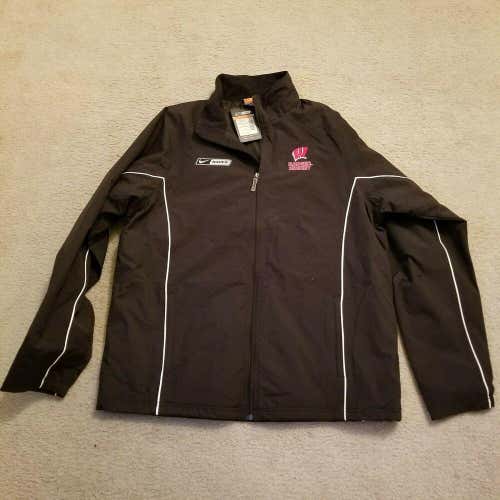 Wisconsin Badgers NCAA College Bauer Nike Hockey  Jacket Size Men’s Adult Sz XL