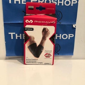 New McDavid Compression Arm Sleeve Black XS