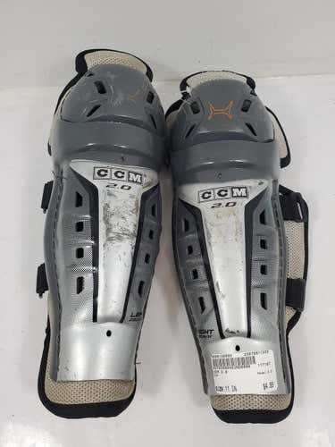 Used Ccm 2.0 11" Ice Hockey Shin Guards
